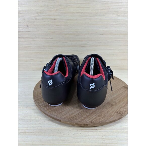 Peloton Black Leather Cycling Shoes Mens Size 46 US 12 - Picture 4 of 7